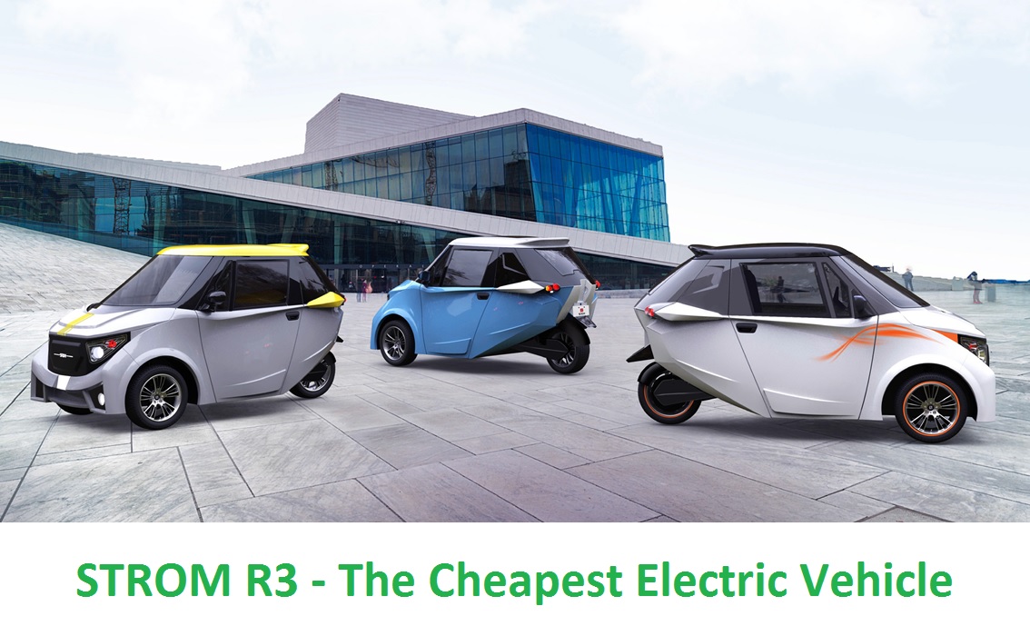 Strom-R3-Cheapest-Electric-Car